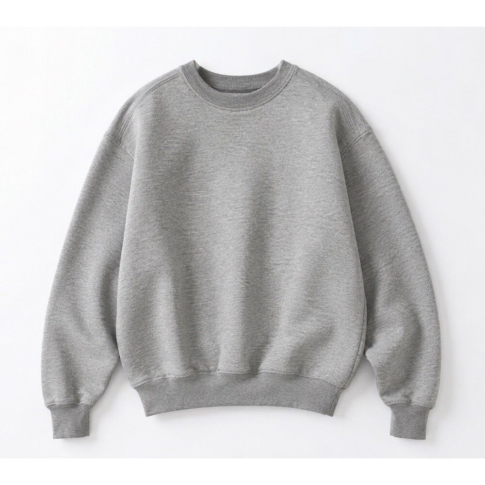 Vintage 90s Russell Athletic PLUMA Gray Blank Crewneck Sweatshirt Mens M